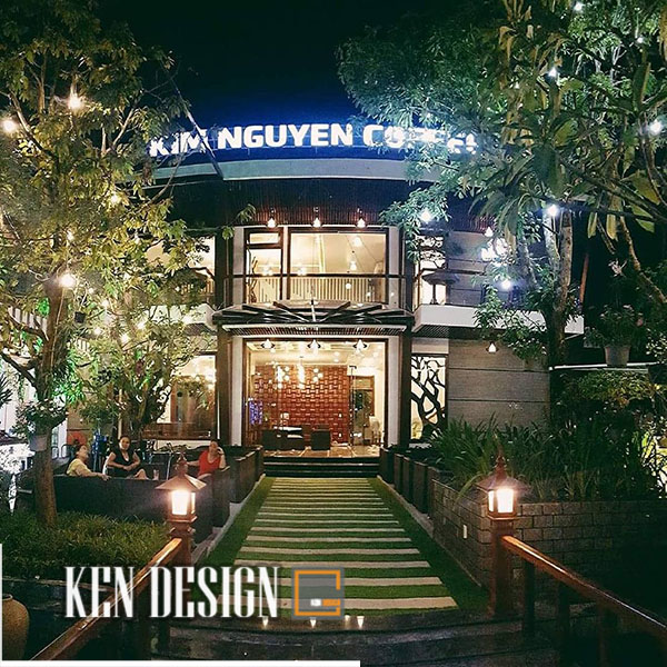 thiết kế quán cafe đẹp